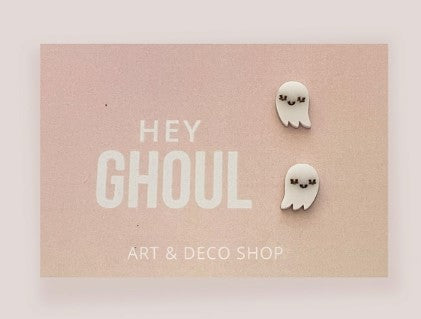 Mini Ghost Stud Earrings