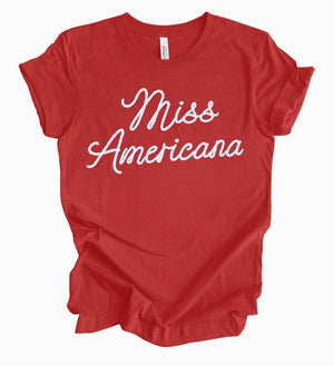 Miss Americana Tee - Red