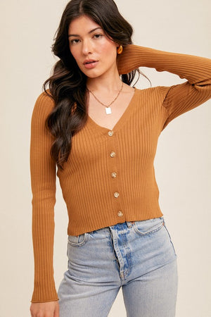 Shilo Fitted Rib Top