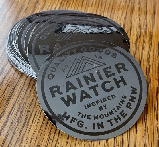 Shiny Rainier Watch Sticker - 27 West