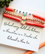 Teach Heishi Bead Bracelet - 3 Stack