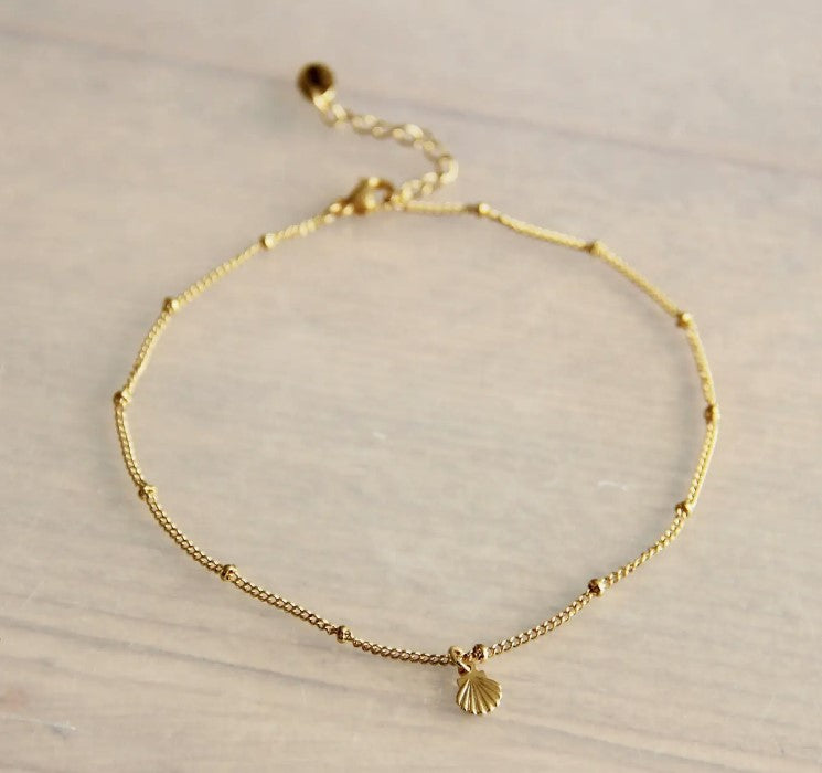 Anklet with Mini Shell
