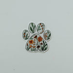 Dog Mom Floral Sticker