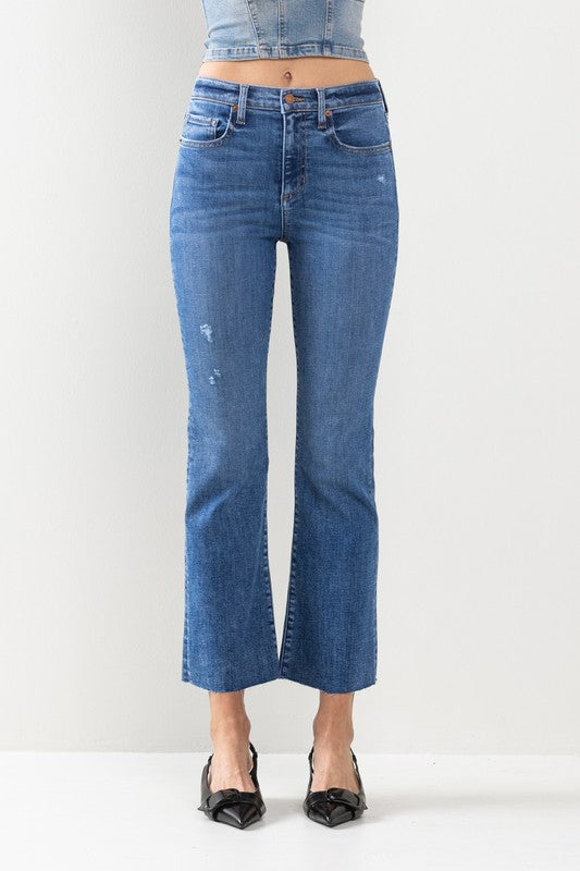 Camila High Rise Flare Denim