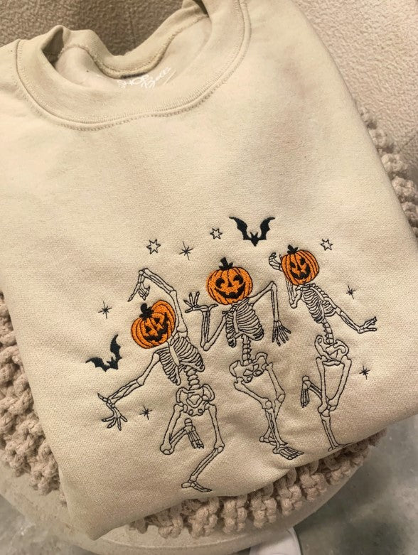 Dancing Skeletons Crewneck