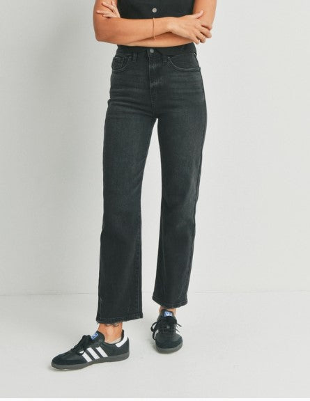
            
                Load image into Gallery viewer, Davina High Rise Straight Denim
            
        