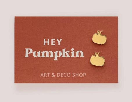 Hey Pumpkin Stud Earrings