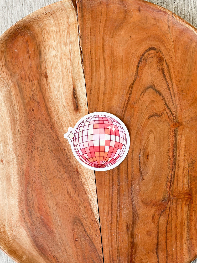Retro Disco Ball Sticker