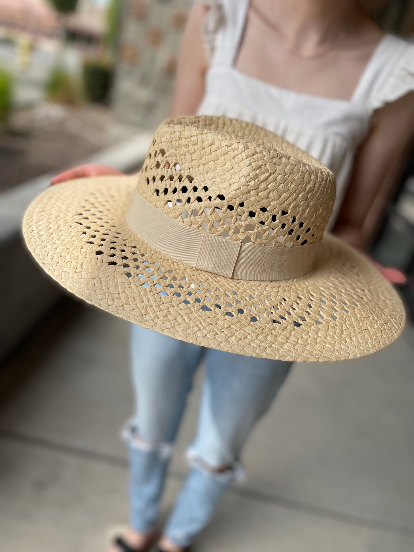 Bella Wicker Hat - 27 West