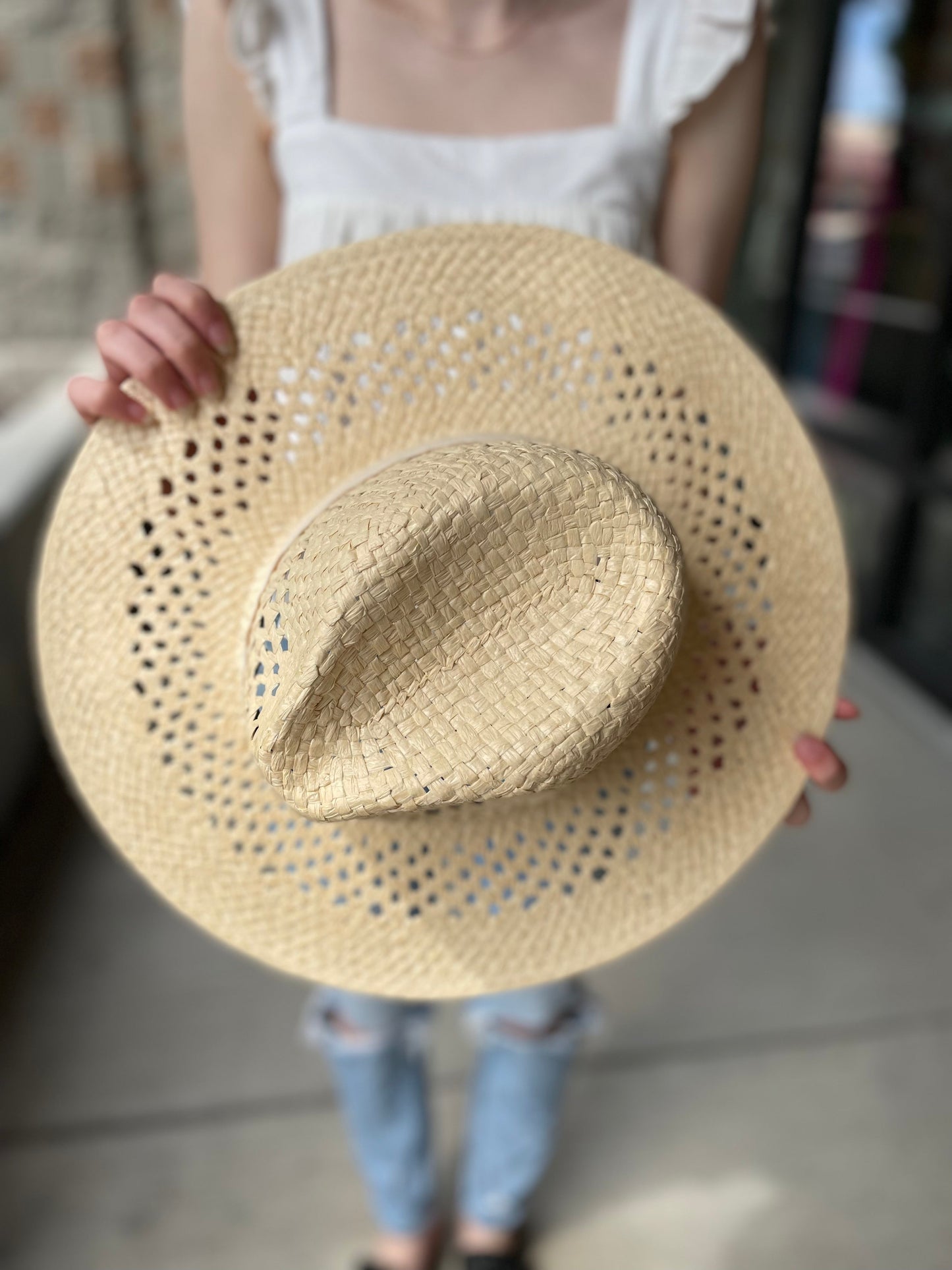 Bella Wicker Hat - 27 West