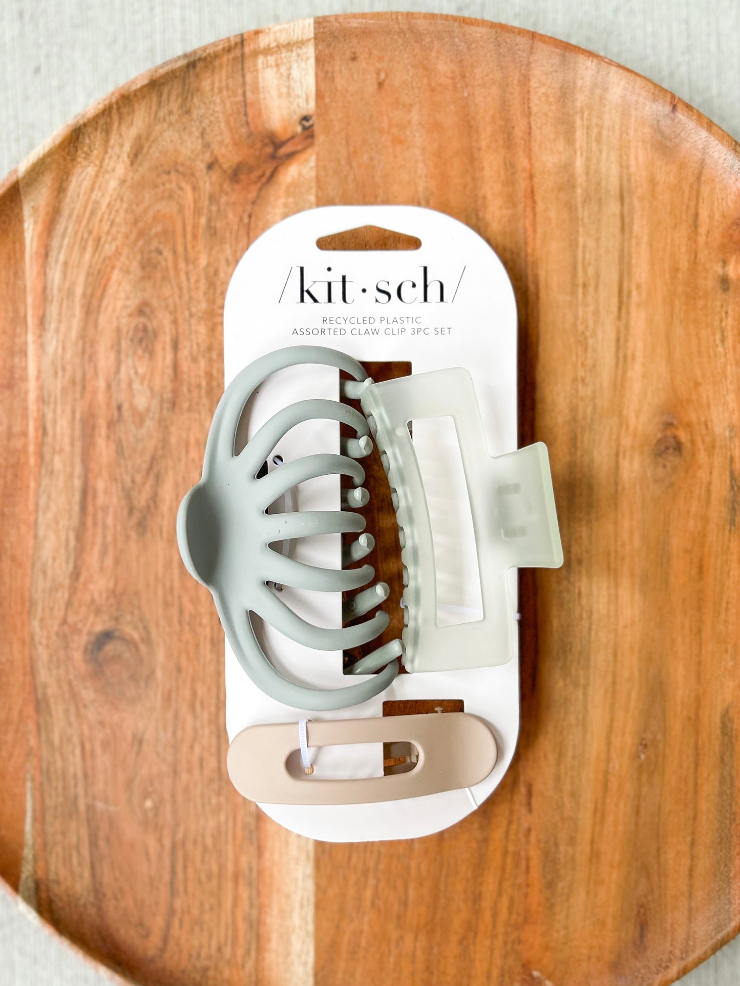 Assorted 3 Piece Claw Clips- Octopus - 27 West