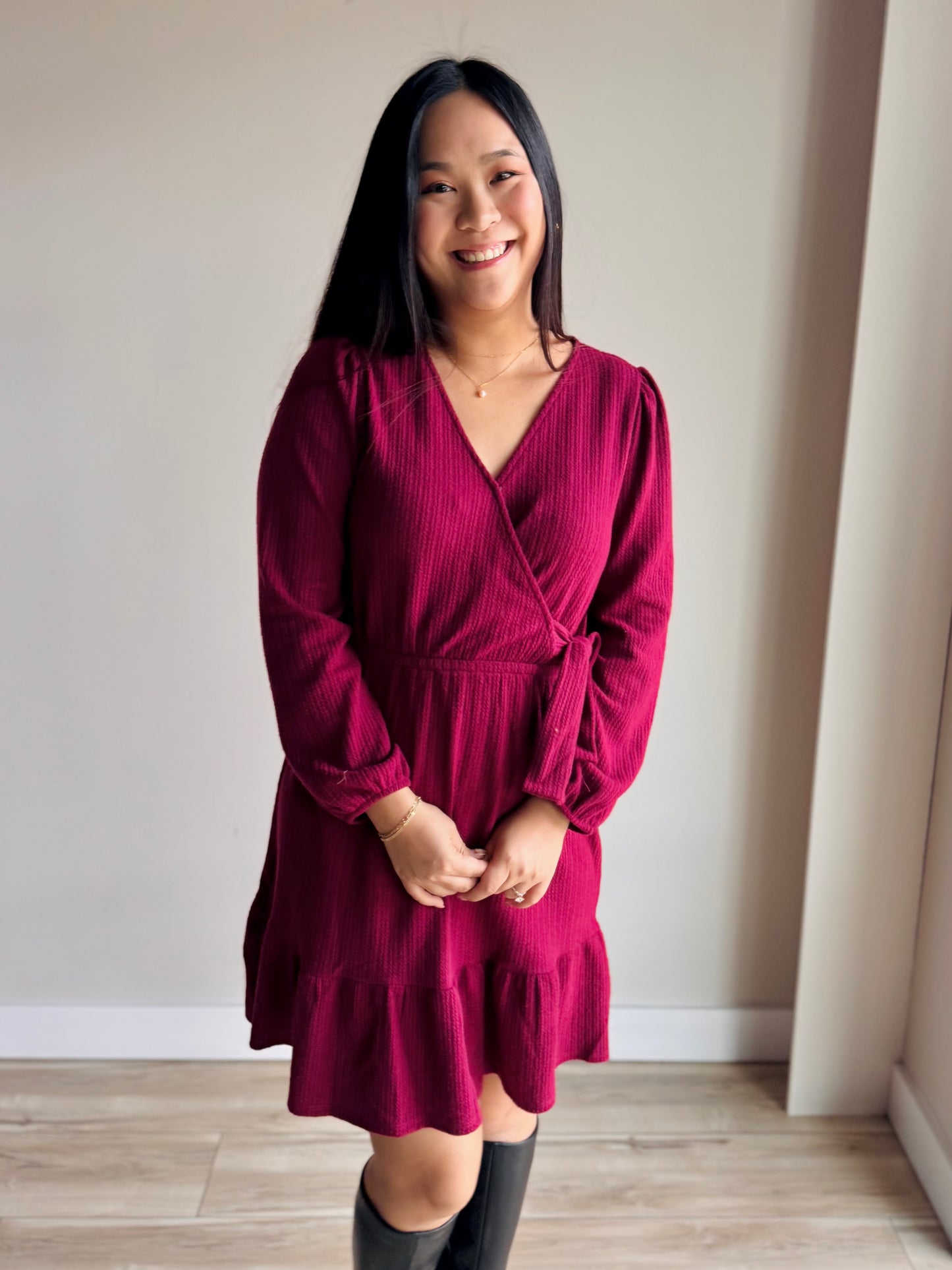 Lively Surplice Self Tie Waist Dress Effortless Elegance 27 West Medium Lively Surplice Self Tie Waist Dress Effortless Elegance 27 West Medium