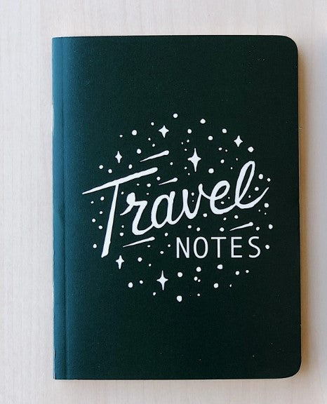 Mini Travel Notes Journal - Black - 27 West
