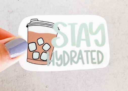 Stay Hydrated Sticker - 27 West