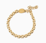 Squared Chain Bracelet - Gold