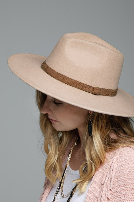 
            
                Load image into Gallery viewer, Adele Braided Trim Hat
            
        