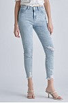 
            
                Load image into Gallery viewer, Corinne High Rise Distressed Skinny Jeans
            
        