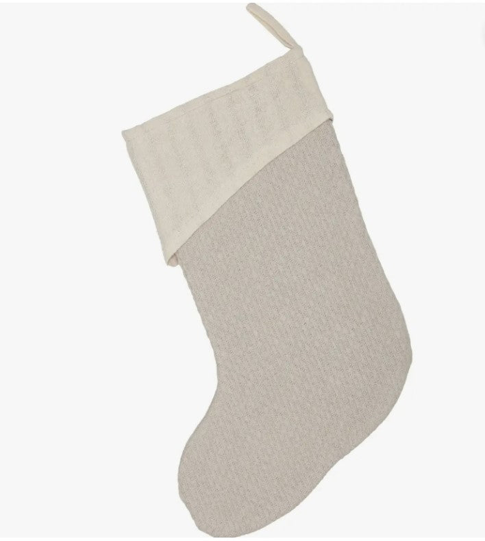 Snowflake Stocking- Neutral - 27 West