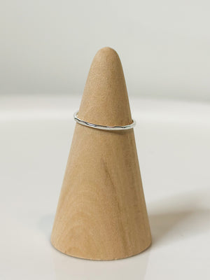 Round Stacking Rings- Sterling Silver
