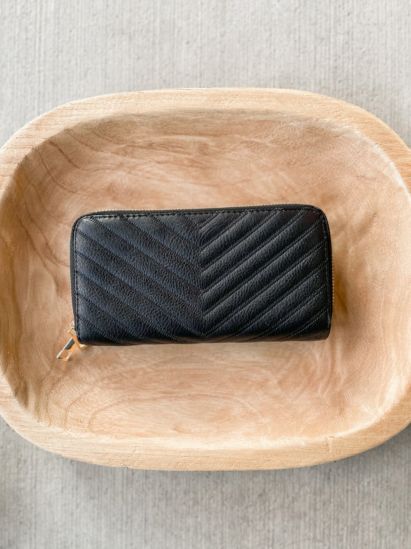 Large Double Zipper Wallet - 27 West