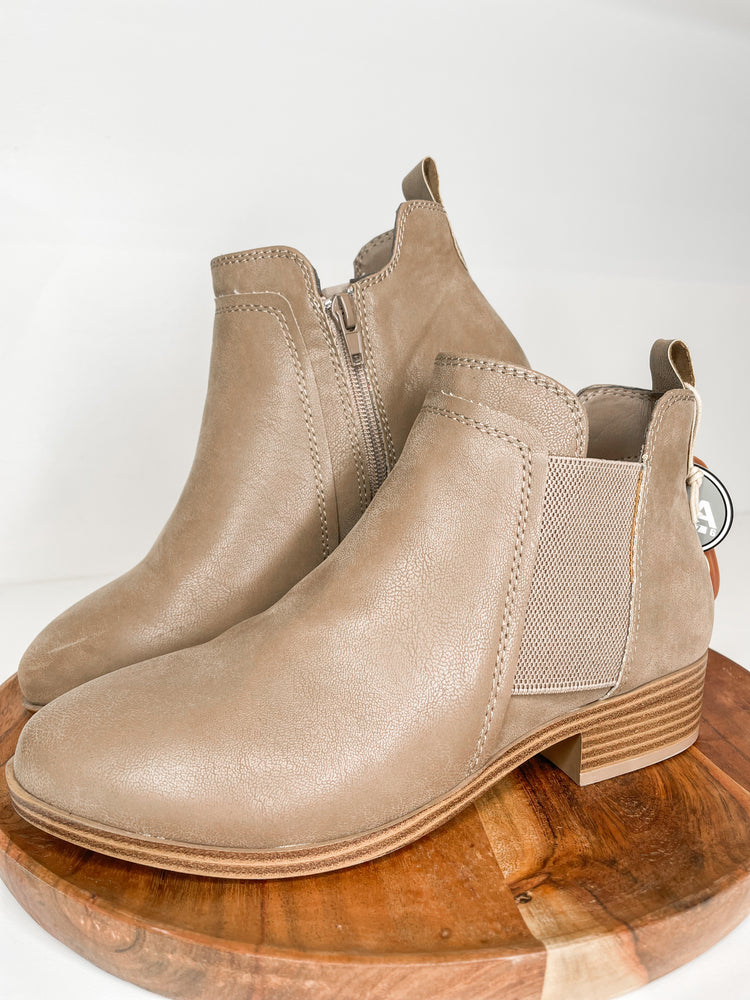 
            
                Load image into Gallery viewer, Billie Bootie- Taupe
            
        